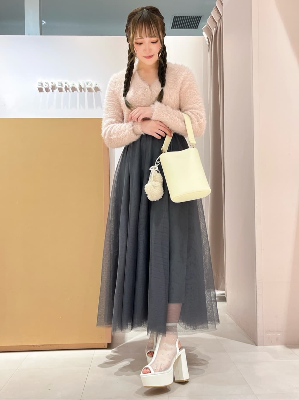 このかさんの「ESPERANZA｜キュートチャーム」を使ったコーディネート