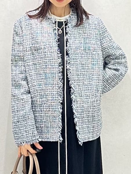 Miwaさんの「UNTITLED｜【仕事着/スーツ】ファンシーツイード ジャケット」を使ったコーディネート