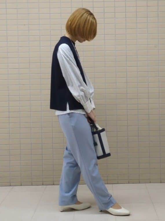 ひまりさんの「Reflect｜【フォーマル／入卒／長さ調節可】淡水パールロングネックレス」を使ったコーディネート