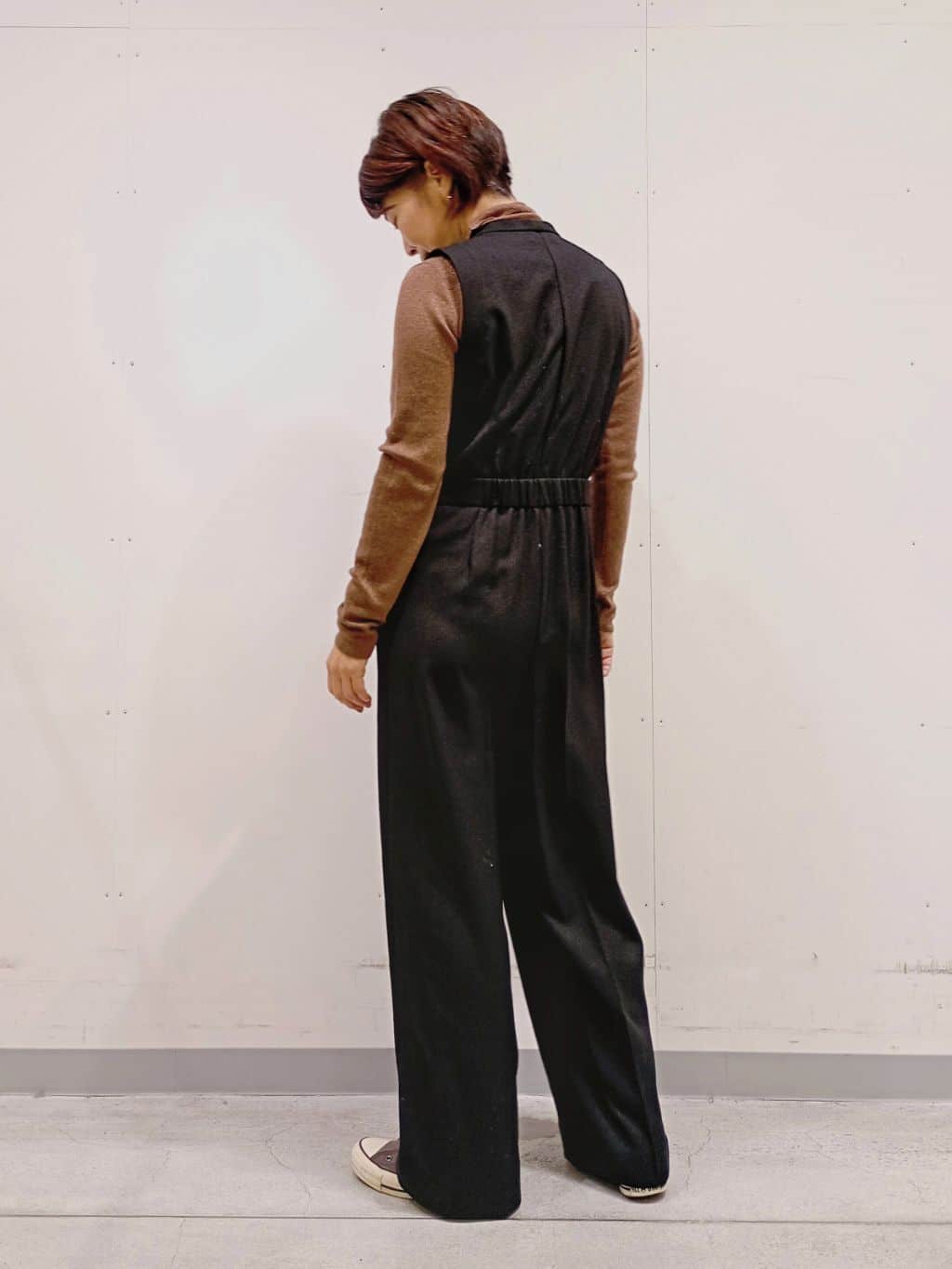 Kさんの「INDIVI｜【名品／撥水／抗菌防臭】ショート丈リサイクルダウンコート」を使ったコーディネート