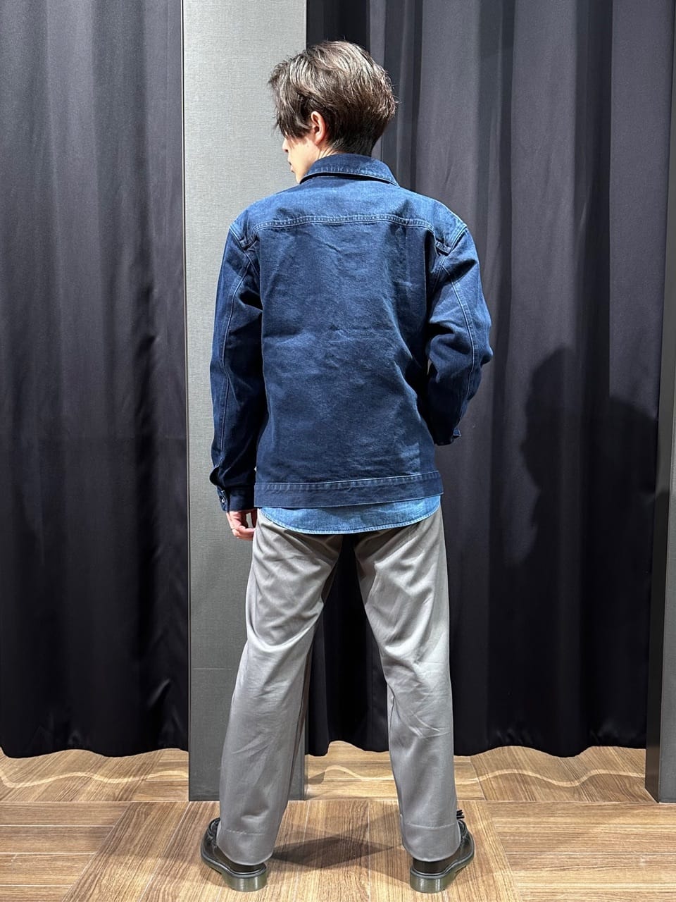 tomoyaさんの「THE SHOP TK｜【大人にも取り入れやすい】デニムジャケット セットアップ可/洗濯機OK」を使ったコーディネート