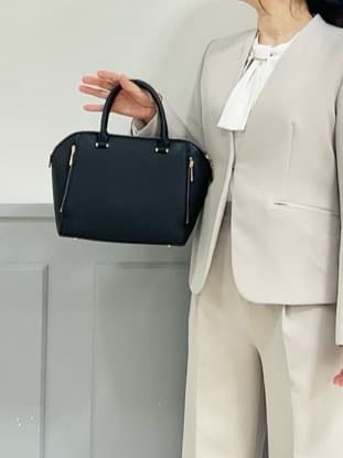 yuuさんの「grove｜【マシンウォッシュ／防シワ/SS-3L】ストレッチノーカラージャケット」を使ったコーディネート