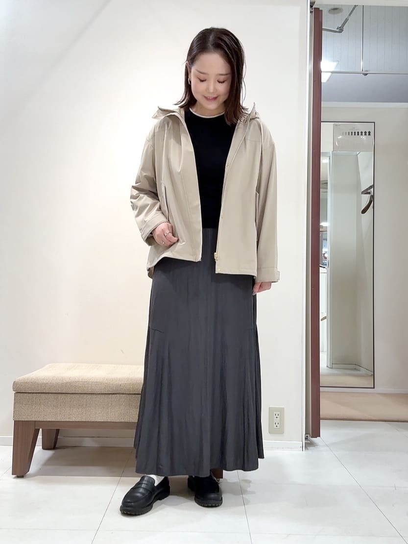 YUIさんの「UNTITLED｜【洗える/はっ水】リラクシーマウンテンパーカー」を使ったコーディネート