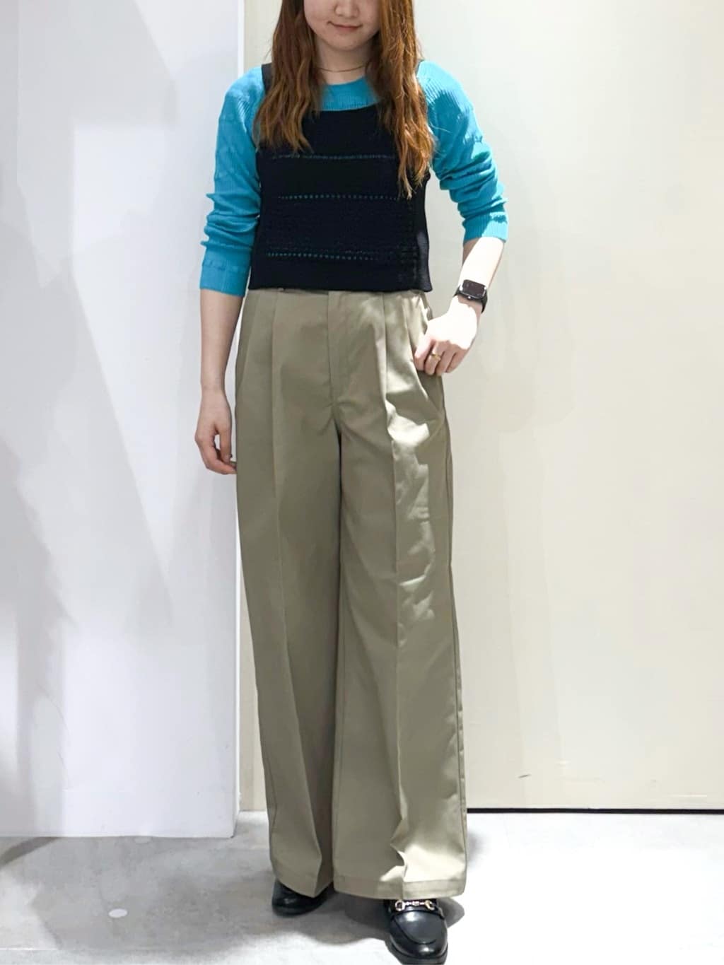 sayaさんの「OPAQUE.CLIP｜【Dickies(R)&times;OPAQUE.CLIP】ステンカラーブルゾン」を使ったコーディネート