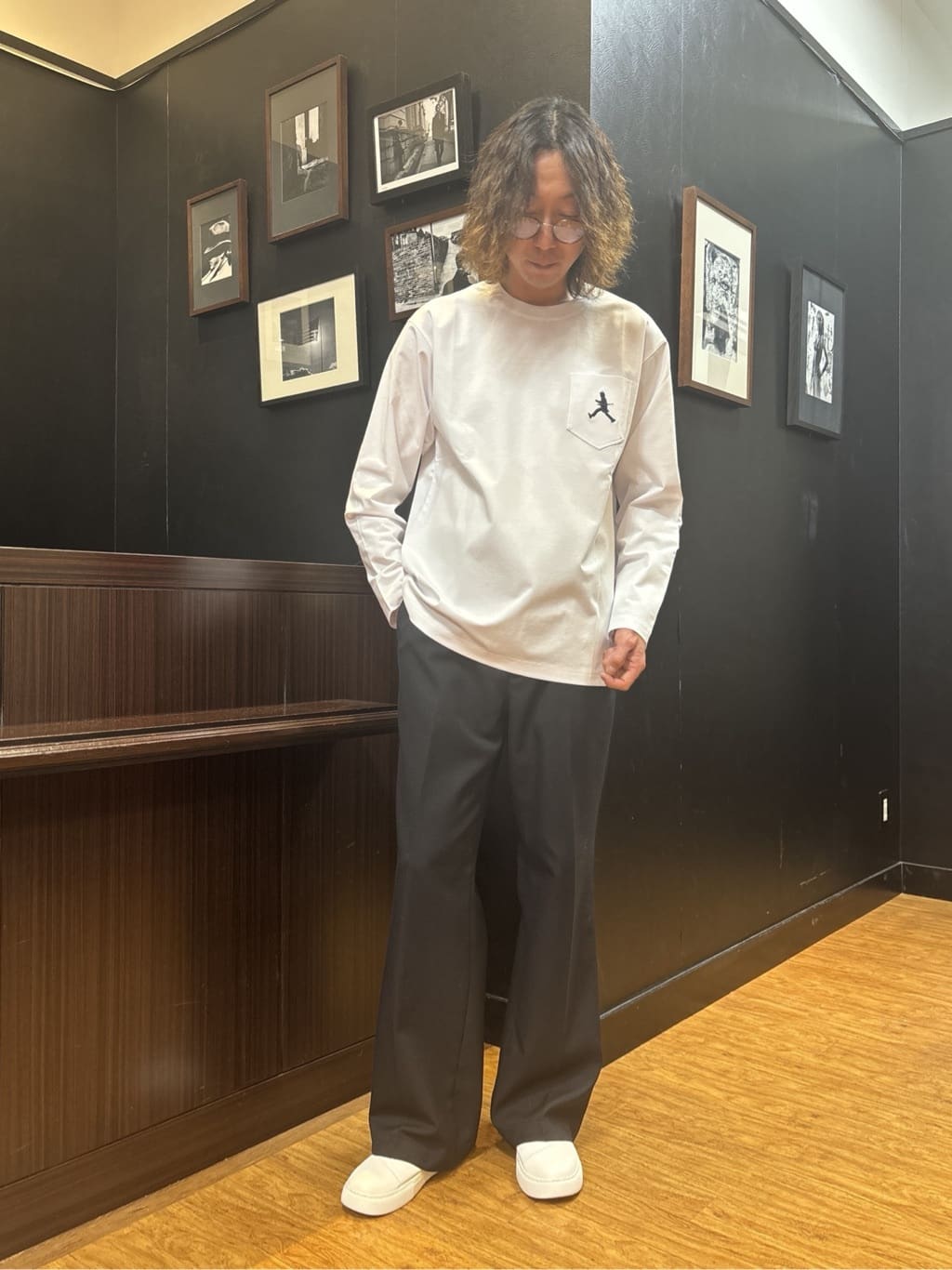 おーのさんの「TAKEO KIKUCHI｜【BOWLER HAT LABEL】撥水 MA－1ブルゾン」を使ったコーディネート