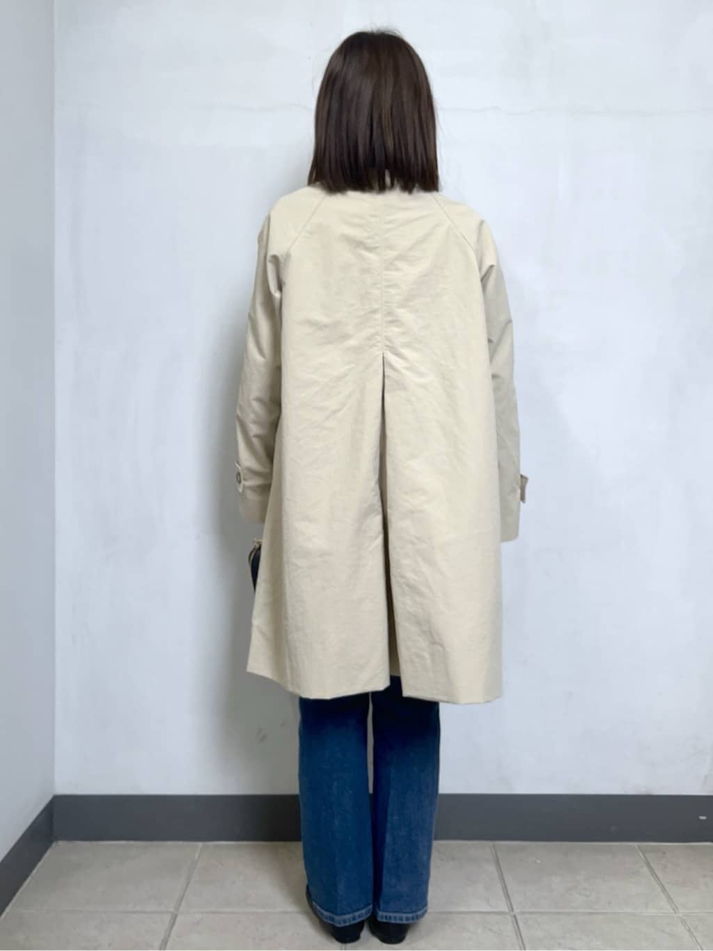 mikiさんの「OPAQUE.CLIP｜撥水ステンカラーコート【洗える】」を使ったコーディネート