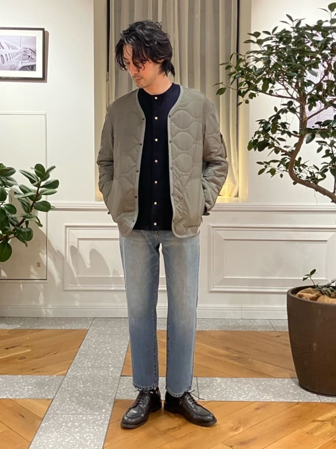 junyaさんの「DRESSTERIOR｜◆キルティング ライナージャケット」を使ったコーディネート