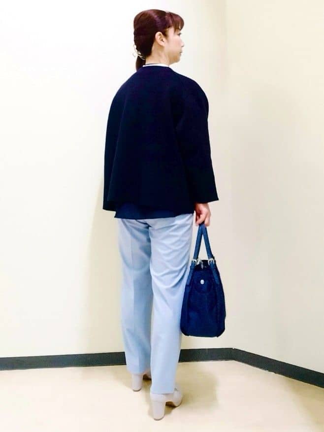花さんの「Reflect｜【着回し力◎】ジャケット風ニットカーディガン」を使ったコーディネート