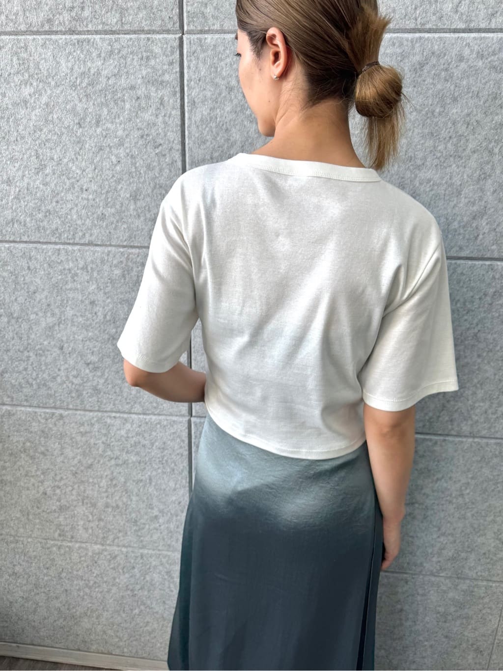 uchi__yamaさんの「CODE A｜corset jersey tee」を使ったコーディネート