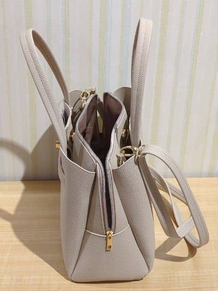 shimaさんの「SHOO･LA･RUE｜【2WAY】上品きれい 金具ベルトトートバッグ」を使ったコーディネート