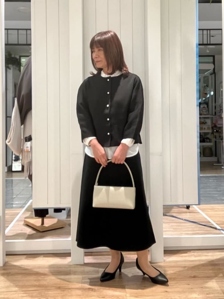 Fujitaさんの「Dessin｜【入卒/セレモニー/単品使い2WAY可能】ニットセットアップ」を使ったコーディネート