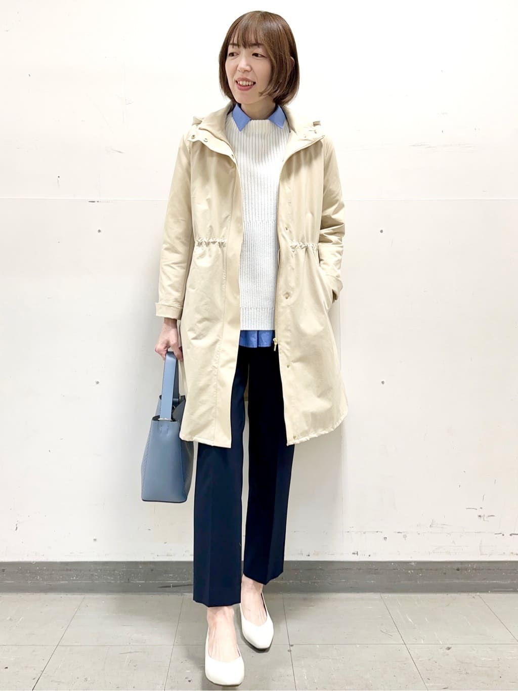 イト子さんの「Reflect｜【中綿ライナー付き】ライナー付きフーデッドロングコート」を使ったコーディネート