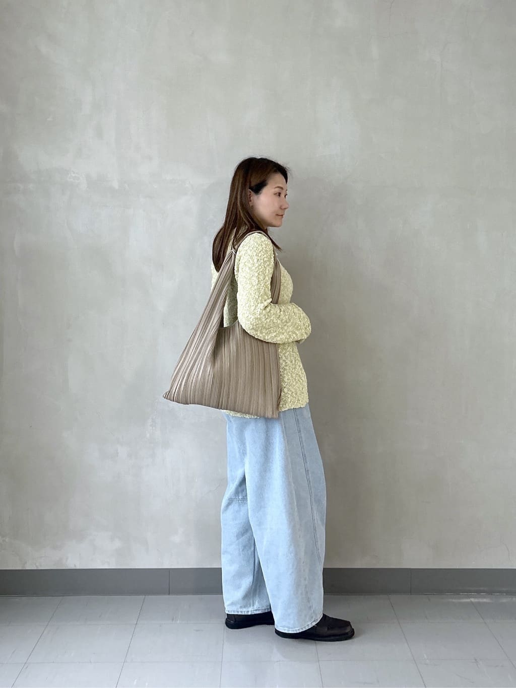 takaさんの「INDIVI｜ブークレポロニット」を使ったコーディネート