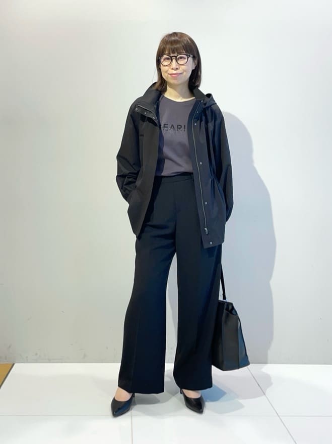 murayamaさんの「INDIVI｜【UVケア／選べるグラフィック】スムースジャージTシャツ」を使ったコーディネート