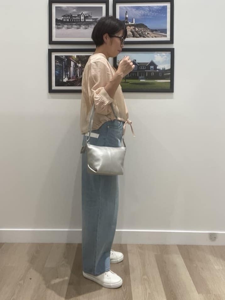 Naoさんの「Dessin｜【洗える】シアードロストブラウス」を使ったコーディネート
