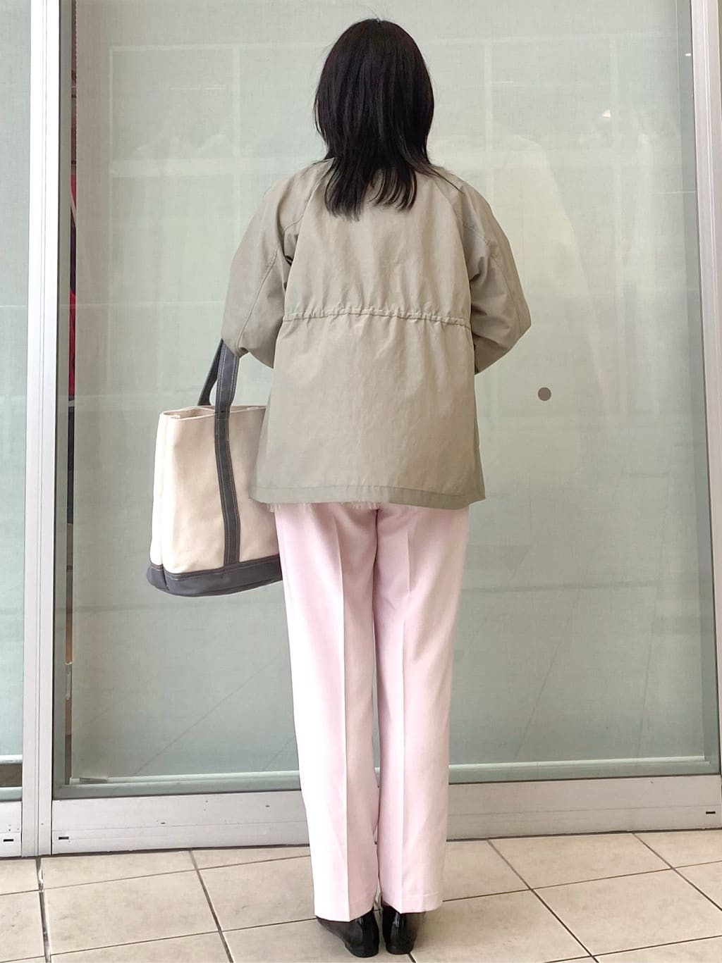 Jeanさんの「OPAQUE.CLIP｜撥水スタンドZIPブルゾン【洗濯機OK／UVケア／花粉対応】」を使ったコーディネート