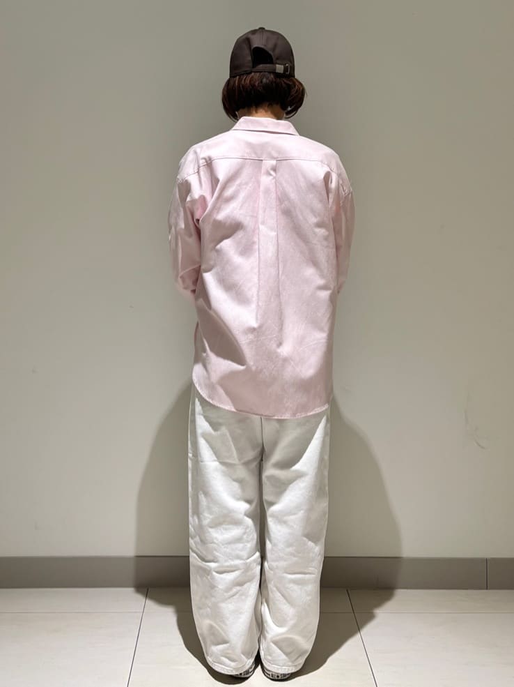 Haruさんの「Dessin｜【洗える】ベーシックカラーシャツ」を使ったコーディネート