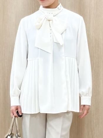 Keiさんの「grove｜【マシンウォッシュ／防シワ/SS-3L】ストレッチワイドパンツ」を使ったコーディネート