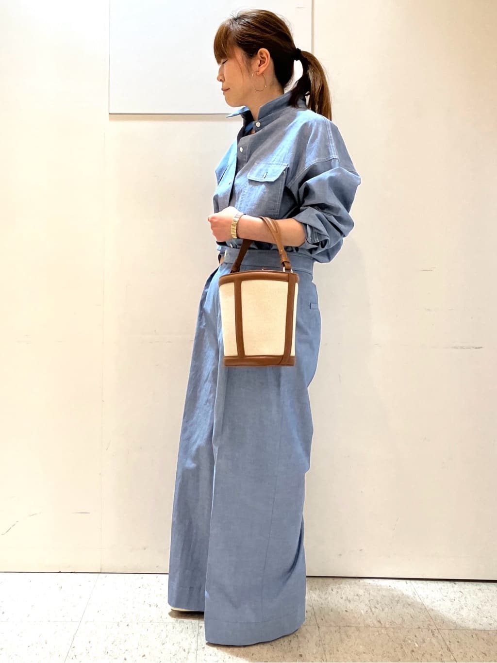 kozuさんの「Reflect｜【羽織にも◎】ダンガリーシャツ」を使ったコーディネート
