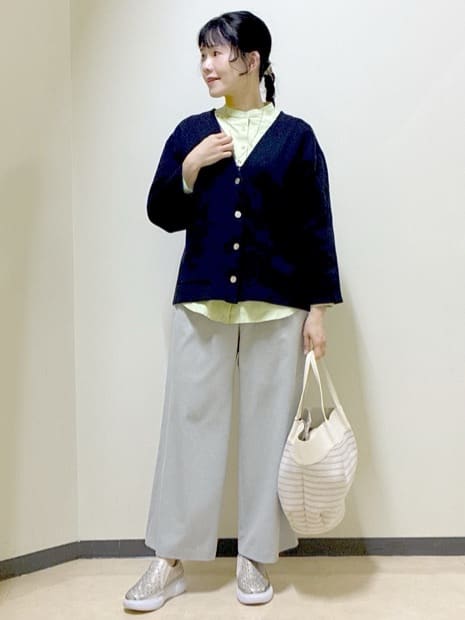  beni_gingerさんの「Reflect｜【着回し力◎】ジャケット風ニットカーディガン」を使ったコーディネート