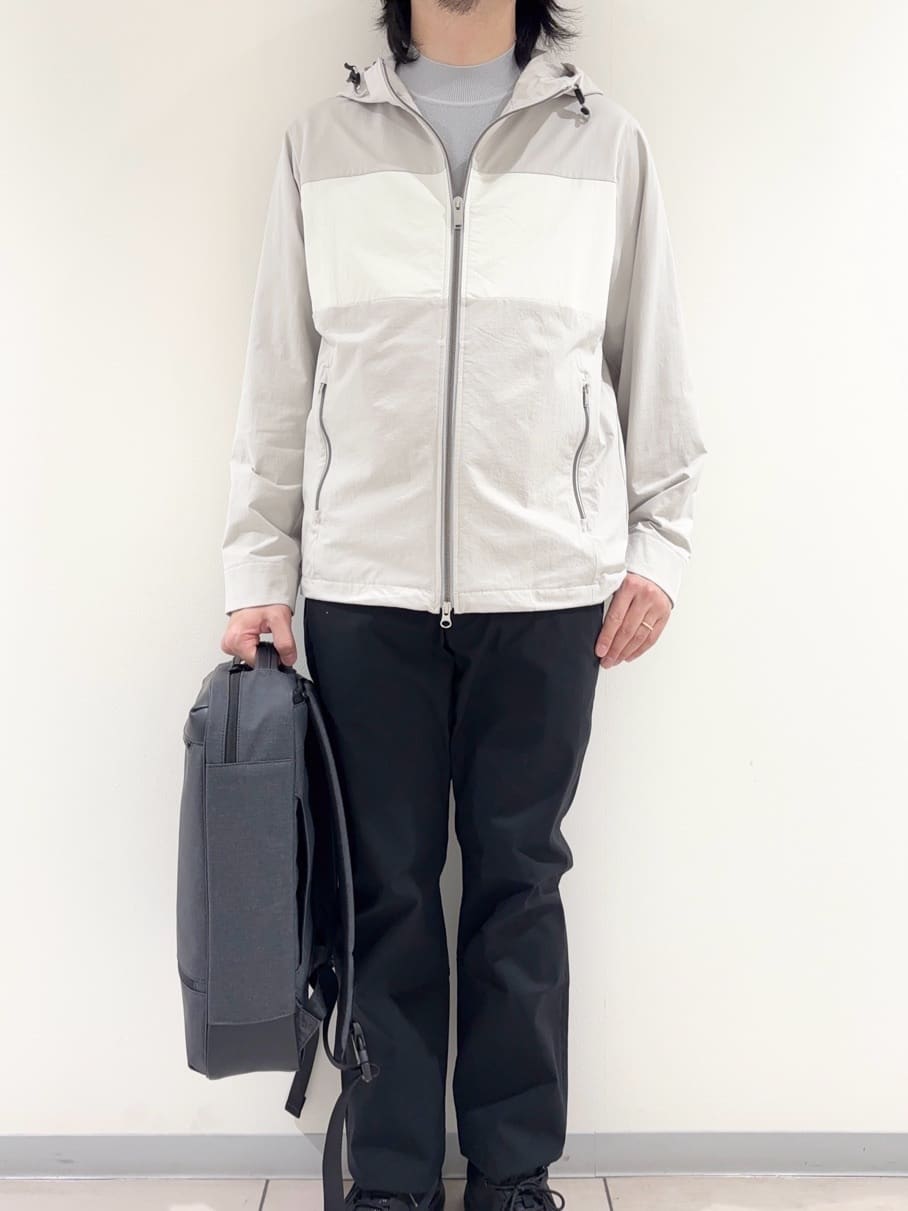 及川さんの「TAKEO KIKUCHI｜【KAJIF】フード ブルゾン」を使ったコーディネート