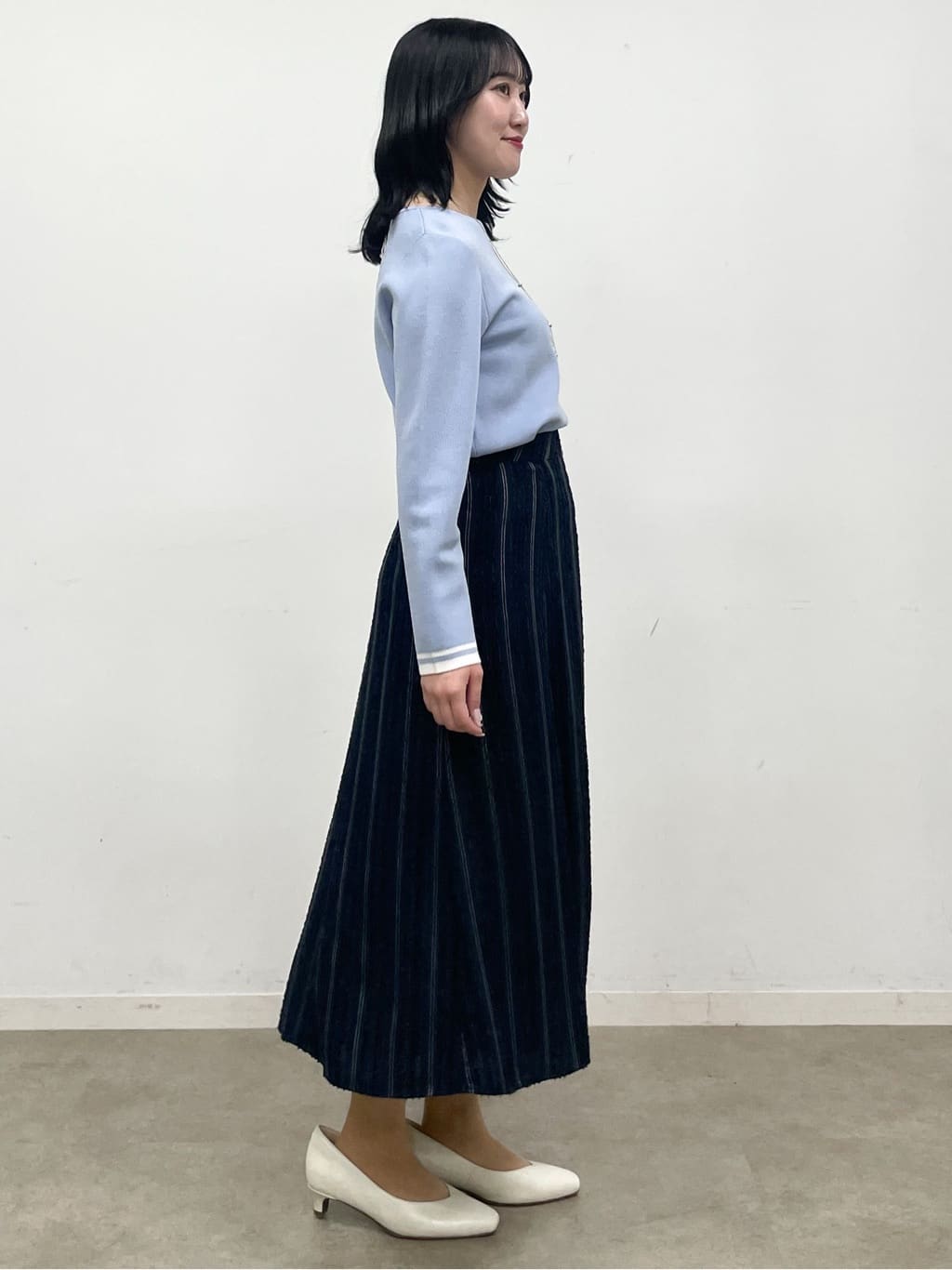 yukariさんの「Reflect｜【セットアップ可】ダブルジャカードニットプルオーバー」を使ったコーディネート