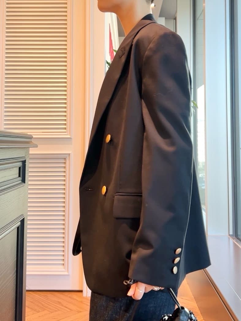 OCHIAIさんの「DRESSTERIOR｜コンフォート ダブルブレザー」を使ったコーディネート