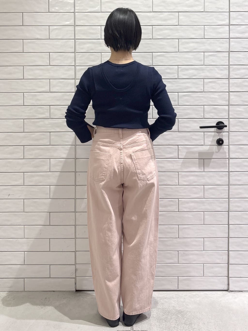 ayumiさんの「OPAQUE.CLIP｜《ツインセット》ビスチェベスト&times;リブニット【洗濯機OK】」を使ったコーディネート