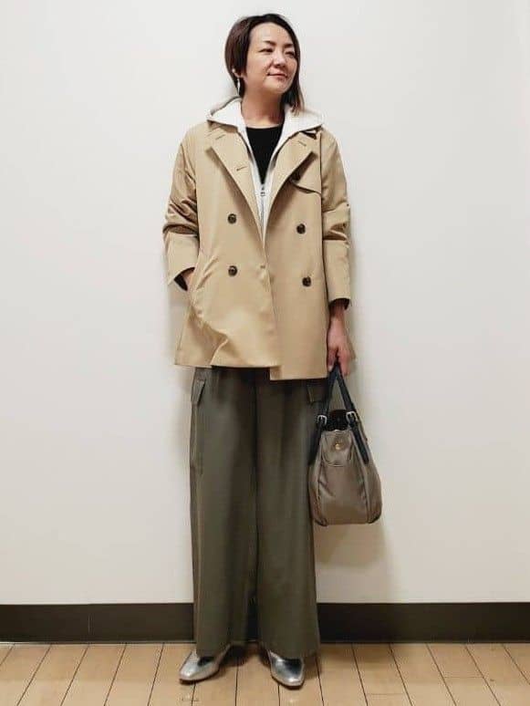 yuuさんの「Reflect｜【オン・オフ着回しやすい◎】ダブルブレストジャケット」を使ったコーディネート