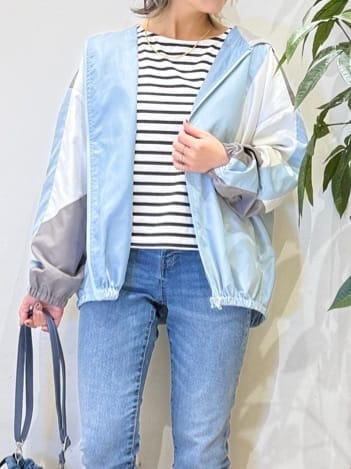 misakiさんの「SHOO･LA･RUE｜【SHOO・LA・RUE DENIM】毎日使いたくなる ストレッチデニムスキニーパンツ」を使ったコーディネート