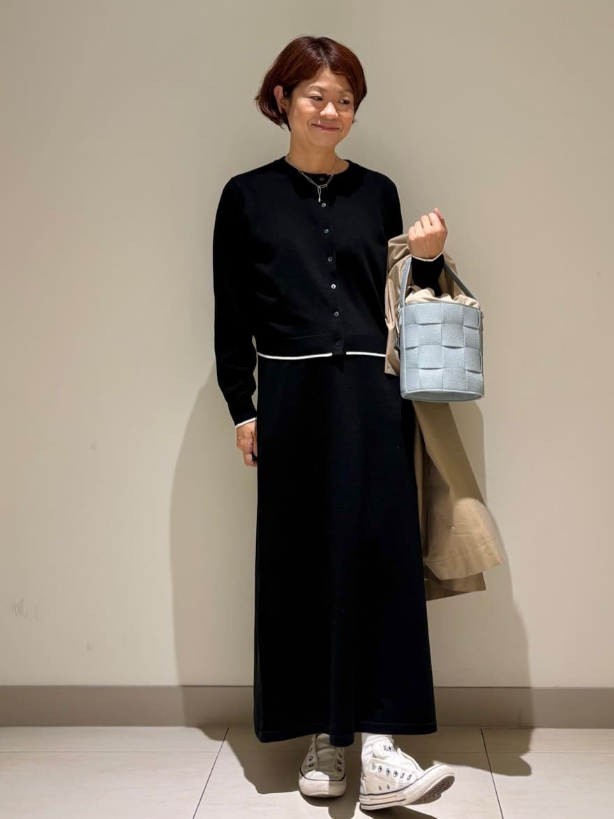 Haruさんの「Dessin｜シャンブレースプリングコート」を使ったコーディネート