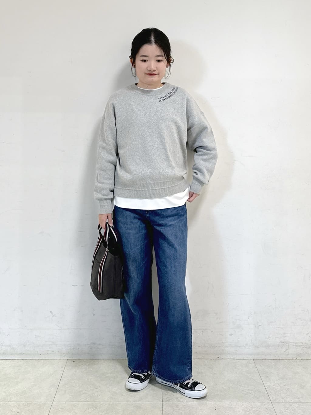 Harunaさんの「Dessin｜【ユニセックス/洗える】ロゴ刺繍入りコットンジャカード」を使ったコーディネート
