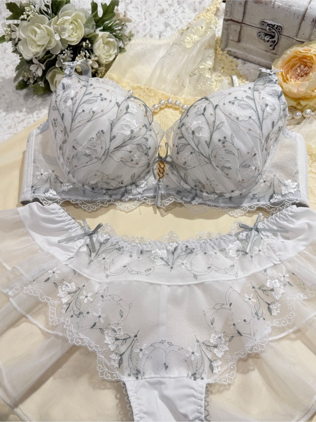 asaさんの「Risa Magli｜リカルダ ブラジャー (B-C) ＜D Make Type＞」を使ったコーディネート
