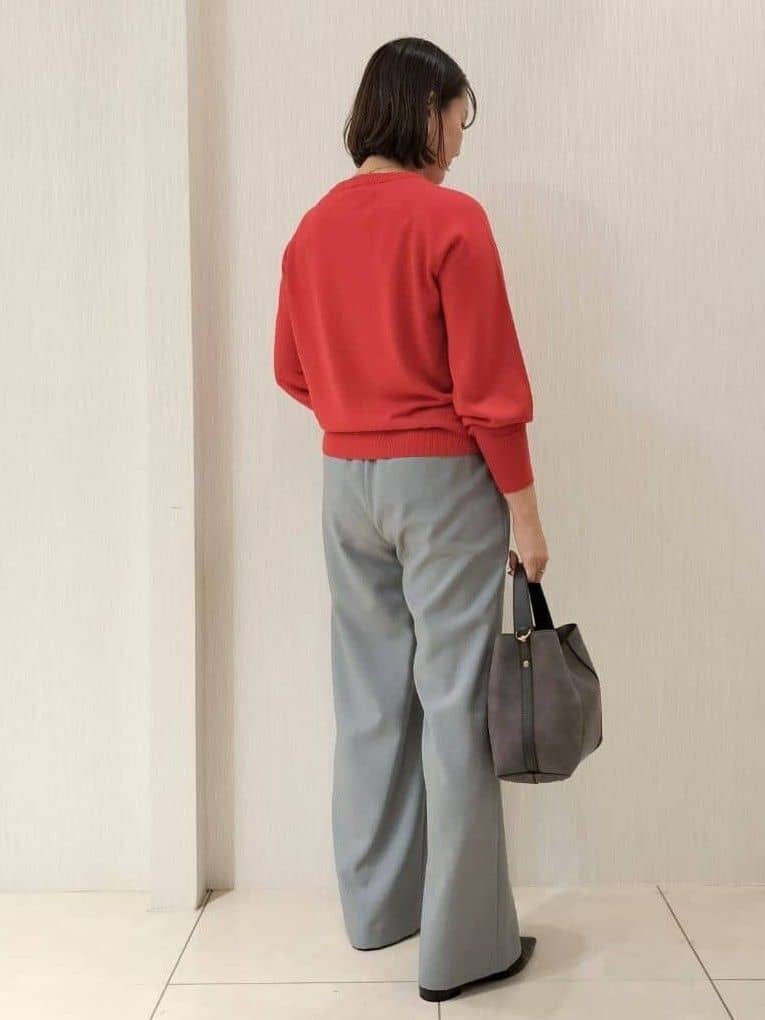 naokoさんの「UNTITLED｜【8色展開/体型カバー】魅せるタイムレスニット」を使ったコーディネート