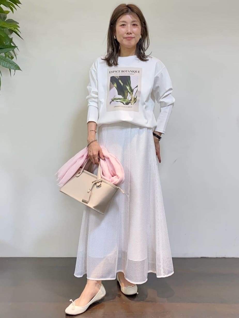 tomoさんの「UNTITLED｜コットンキャミソール」を使ったコーディネート