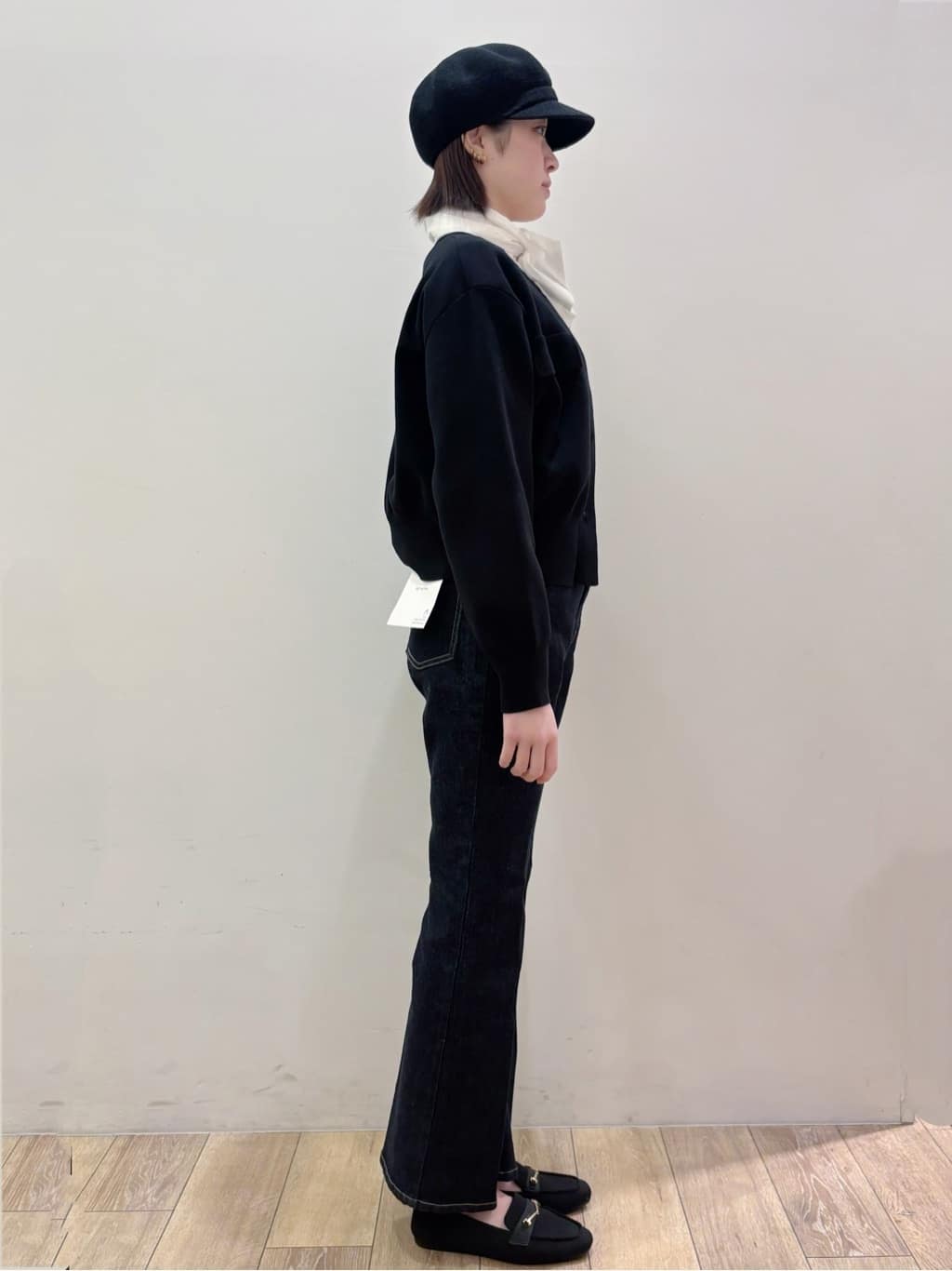 RINさんの「OPAQUE.CLIP｜《通勤対応》ボウタイシャツブラウス【洗濯機OK】」を使ったコーディネート