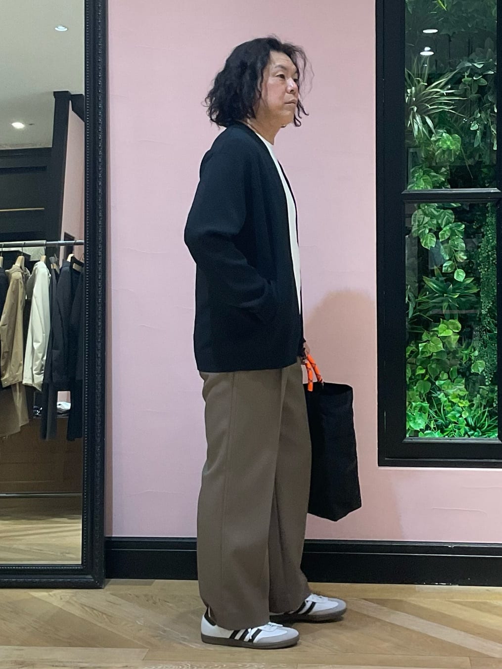 Nagaseさんの「DRESSTERIOR｜◆スプリング ニットブルゾン」を使ったコーディネート