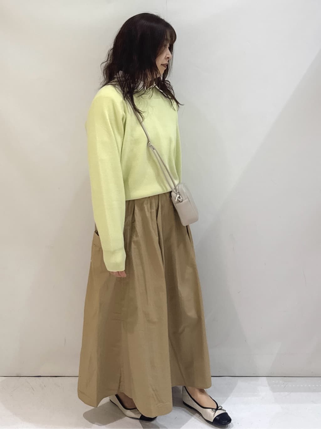nakkoさんの「OPAQUE.CLIP｜スウェットライクニット【洗濯機OK】」を使ったコーディネート