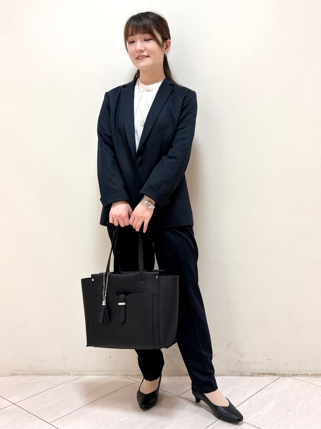 mikiさんの「Reflect｜【SS-4Lサイズ／UVカット／接触冷感】匠ジャケット／ロングテーラード」を使ったコーディネート