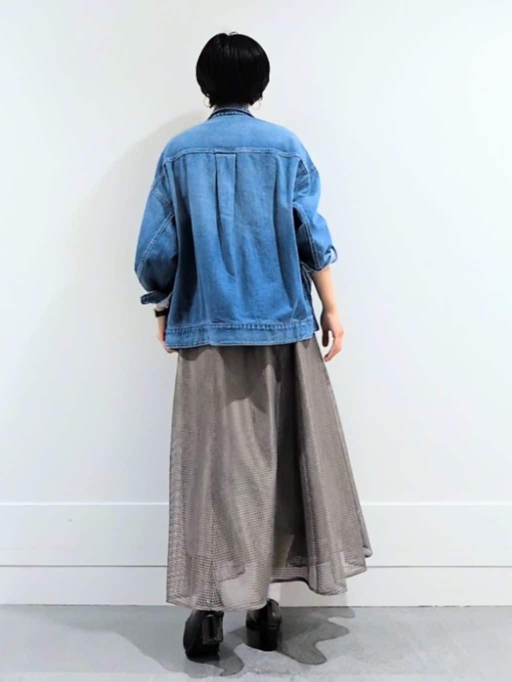 ミズタさんの「UNTITLED｜【Healthy DENIM】別注Bran／デニムジャケット」を使ったコーディネート