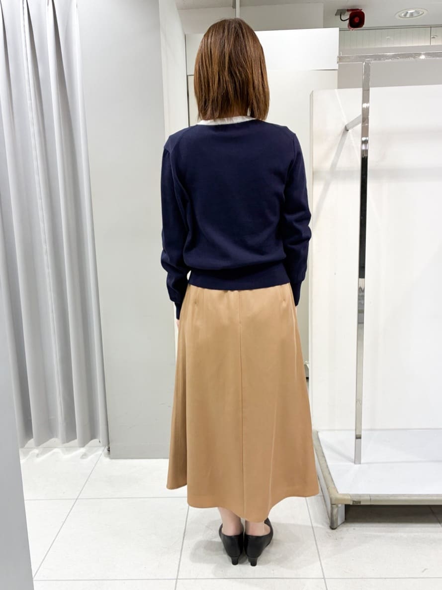 たみちゃんさんの「Reflect｜【アンサンブル可】バイカラーカーディガン」を使ったコーディネート