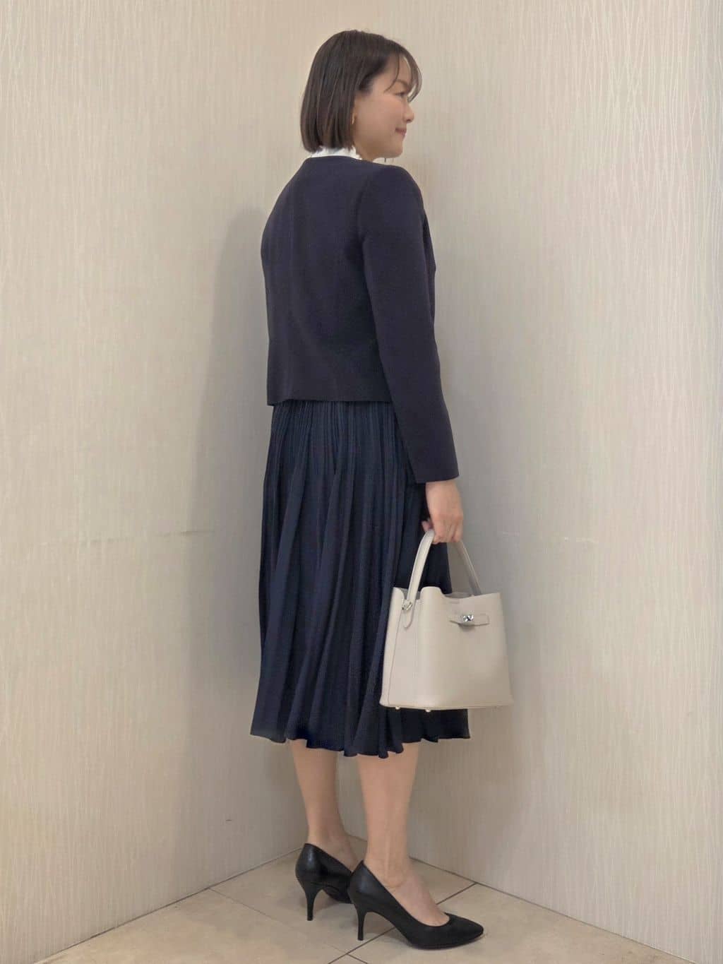 naokoさんの「UNTITLED｜【仕事着/スーツ】ファンシーツイード ジャケット」を使ったコーディネート