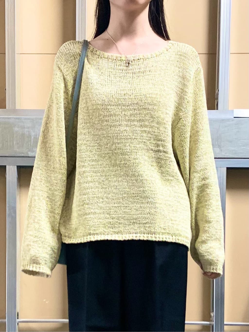 sahoさんの「THE SHOP TK｜MIXカラーで軽やかに テープヤーンニット」を使ったコーディネート