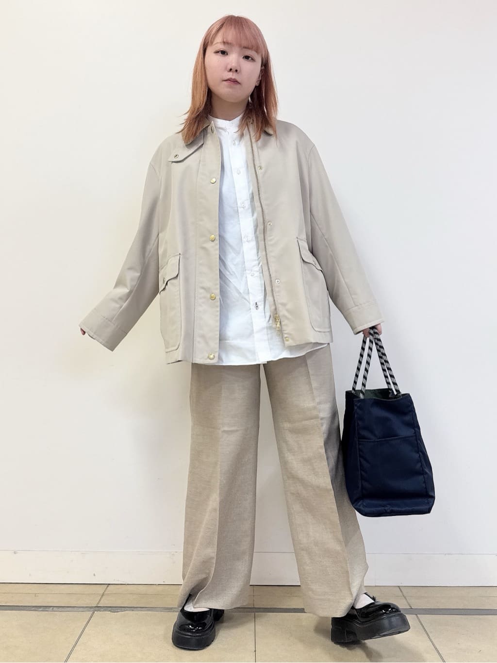 なかもとあきさんの「DRESSTERIOR｜【ウォッシャブル】スプリング ハンティングジャケット」を使ったコーディネート