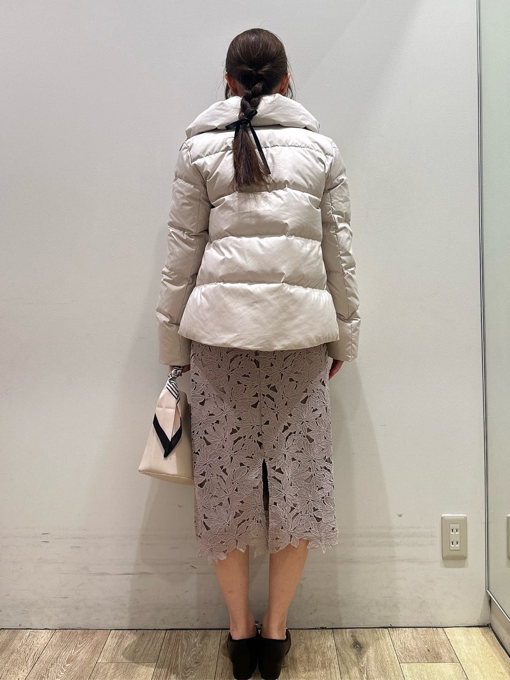 MOMOさんの「index｜KAWADAダウンショートコート【撥水／洗濯機OK／静電気防止裏地】《XS～LL》」を使ったコーディネート