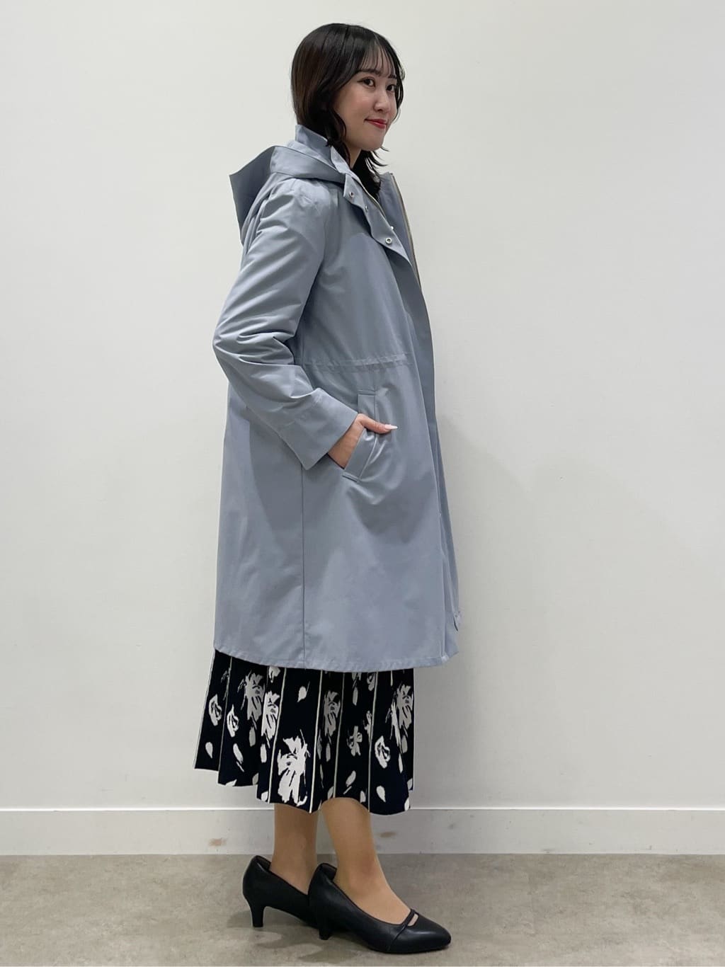 yukariさんの「Reflect｜【中綿ライナー付き】ライナー付きフーデッドロングコート」を使ったコーディネート