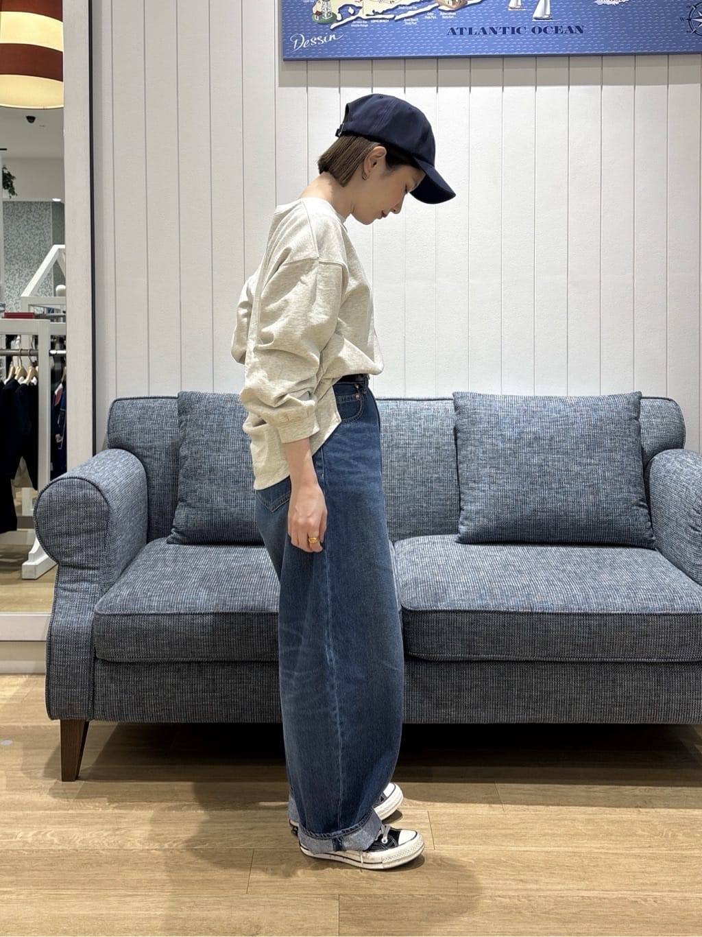 risaさんの「Dessin｜【ユニセックス／リンクコーデ】Herrick Park キャップ」を使ったコーディネート