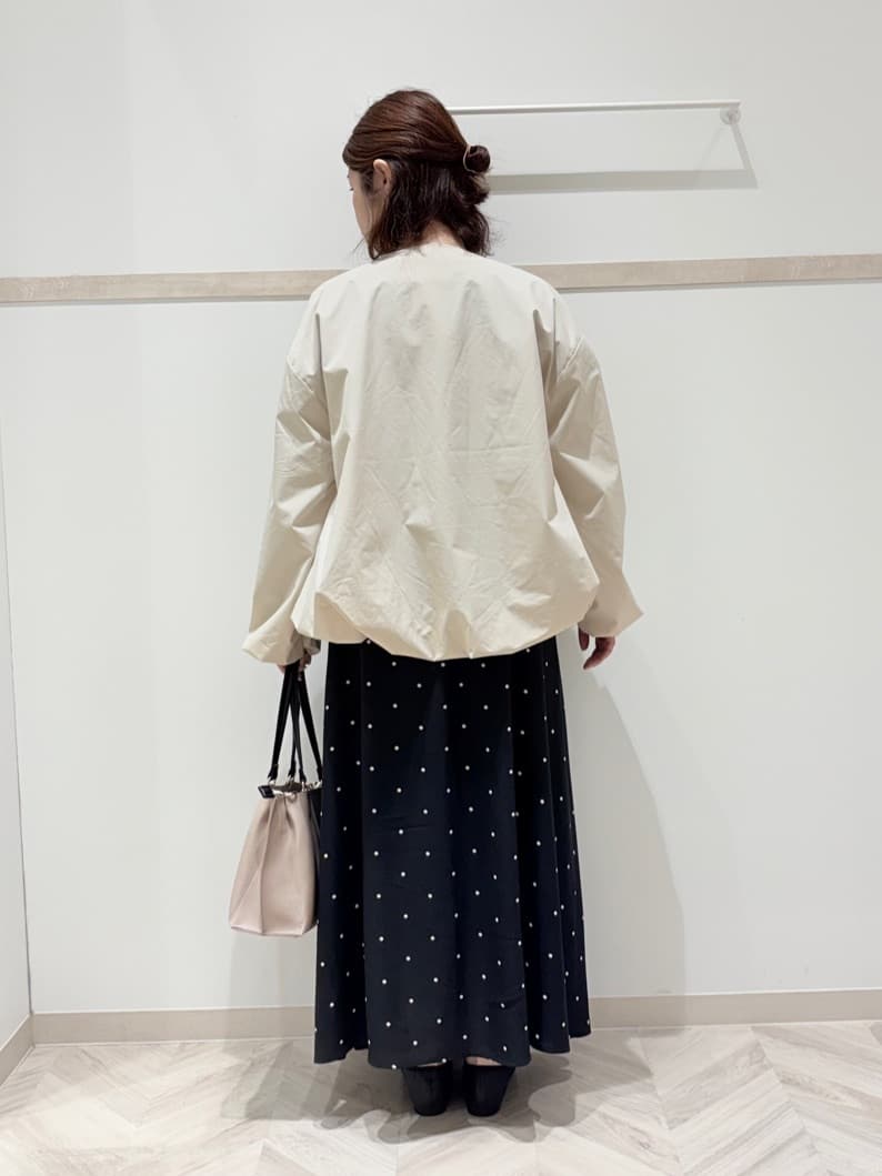 c_h_i_k_aさんの「SHOO･LA･RUE｜【洗濯機可/S-LL/アンサンブル可】結局、シンプル クルーネックニット」を使ったコーディネート