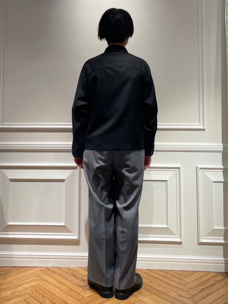 橋本さんの「DRESSTERIOR｜【ウォッシャブル】ウールハリントン ジャケット」を使ったコーディネート