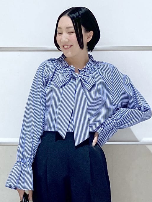 eriko さんの「Dessin｜シャンブレースプリングコート」を使ったコーディネート